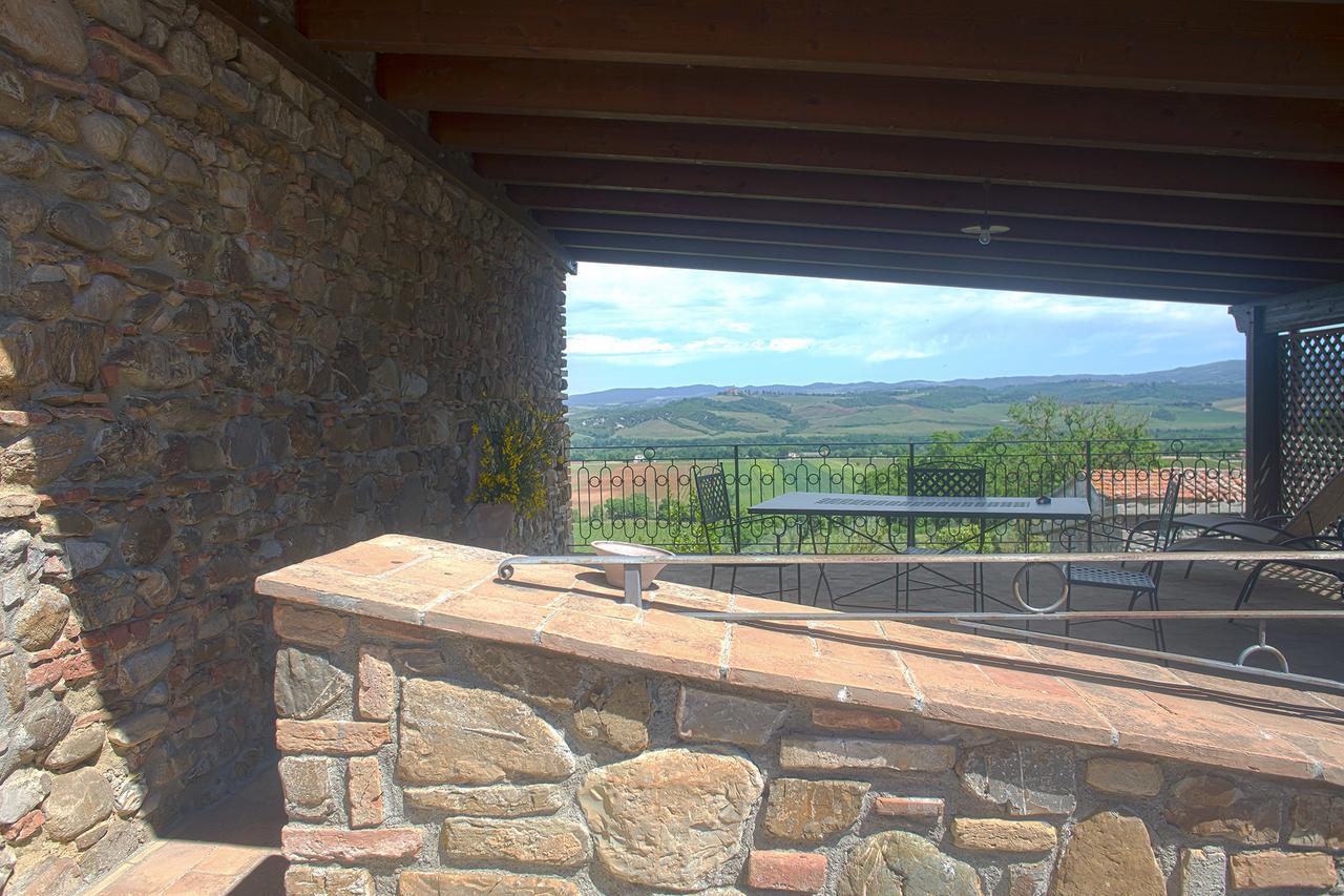 Вілла Residenza Storica Casale Pozzuolo Cinigiano Екстер'єр фото